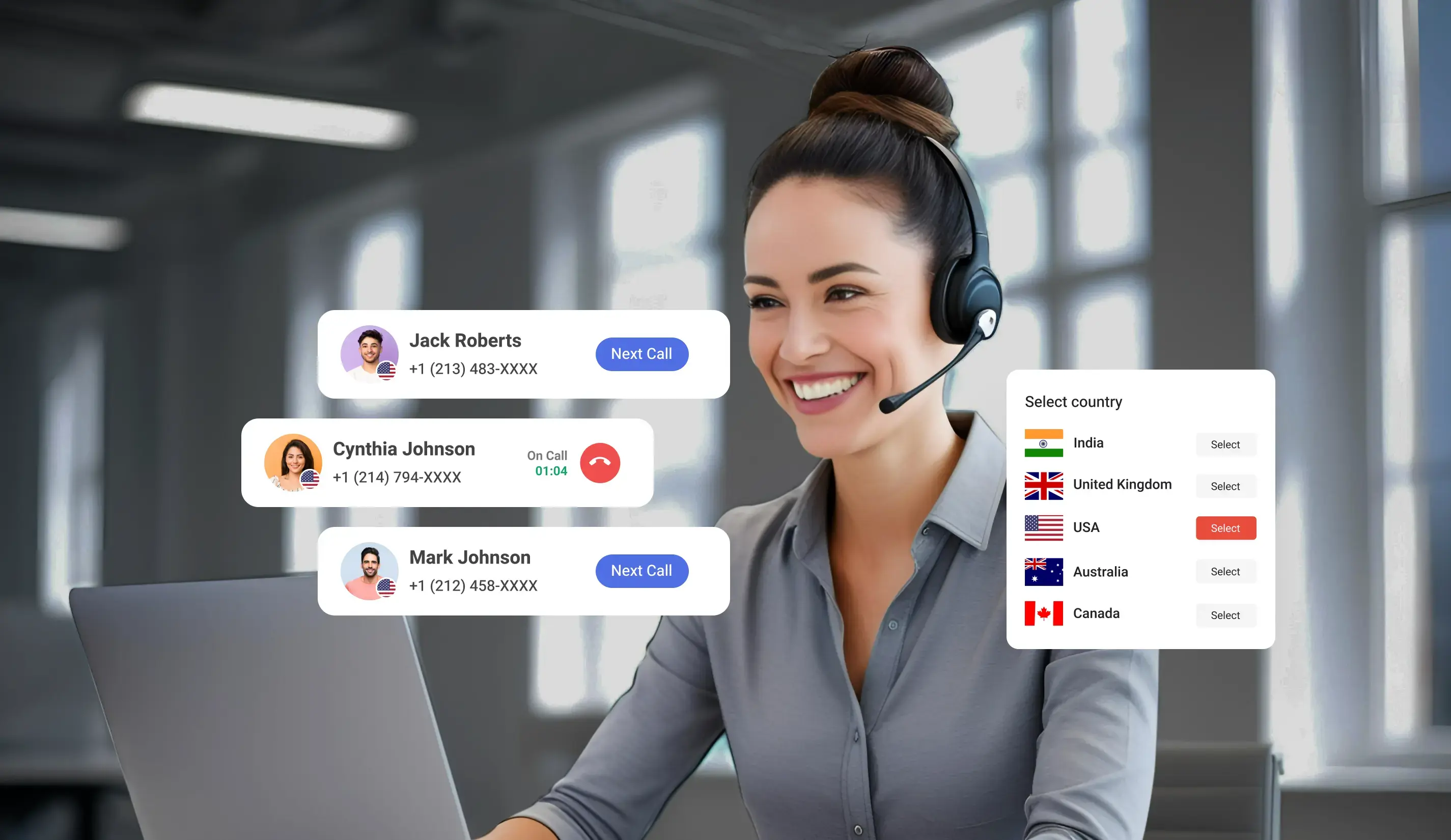 How Cloud Telephony Enables Unlimited Business Calls to USA, Canada, India, and UK